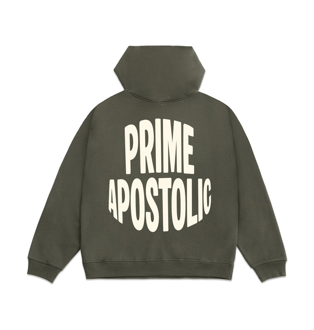 Beluga Charcoal Printed Hoody Back