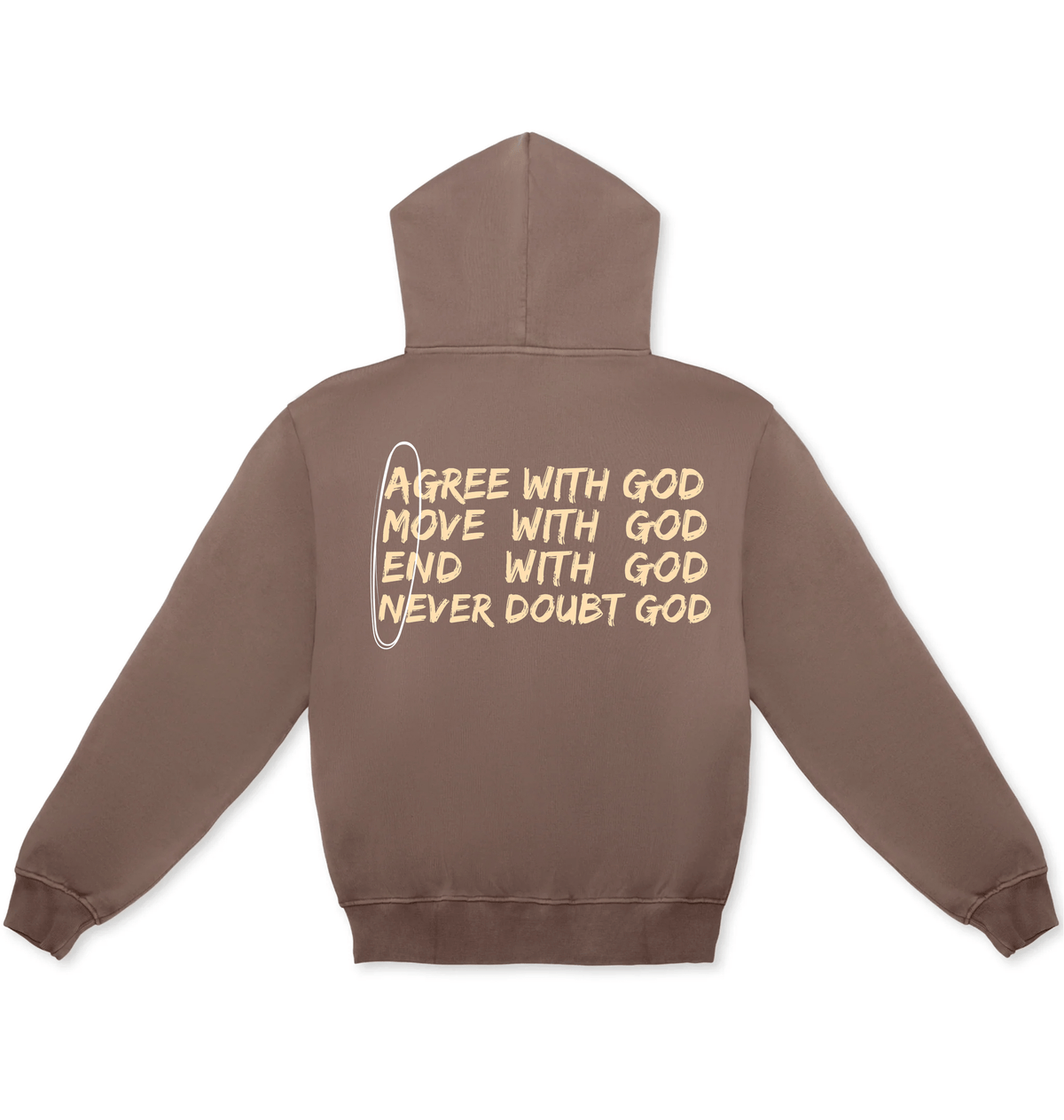 Vintage Cub Printed Hoody Back