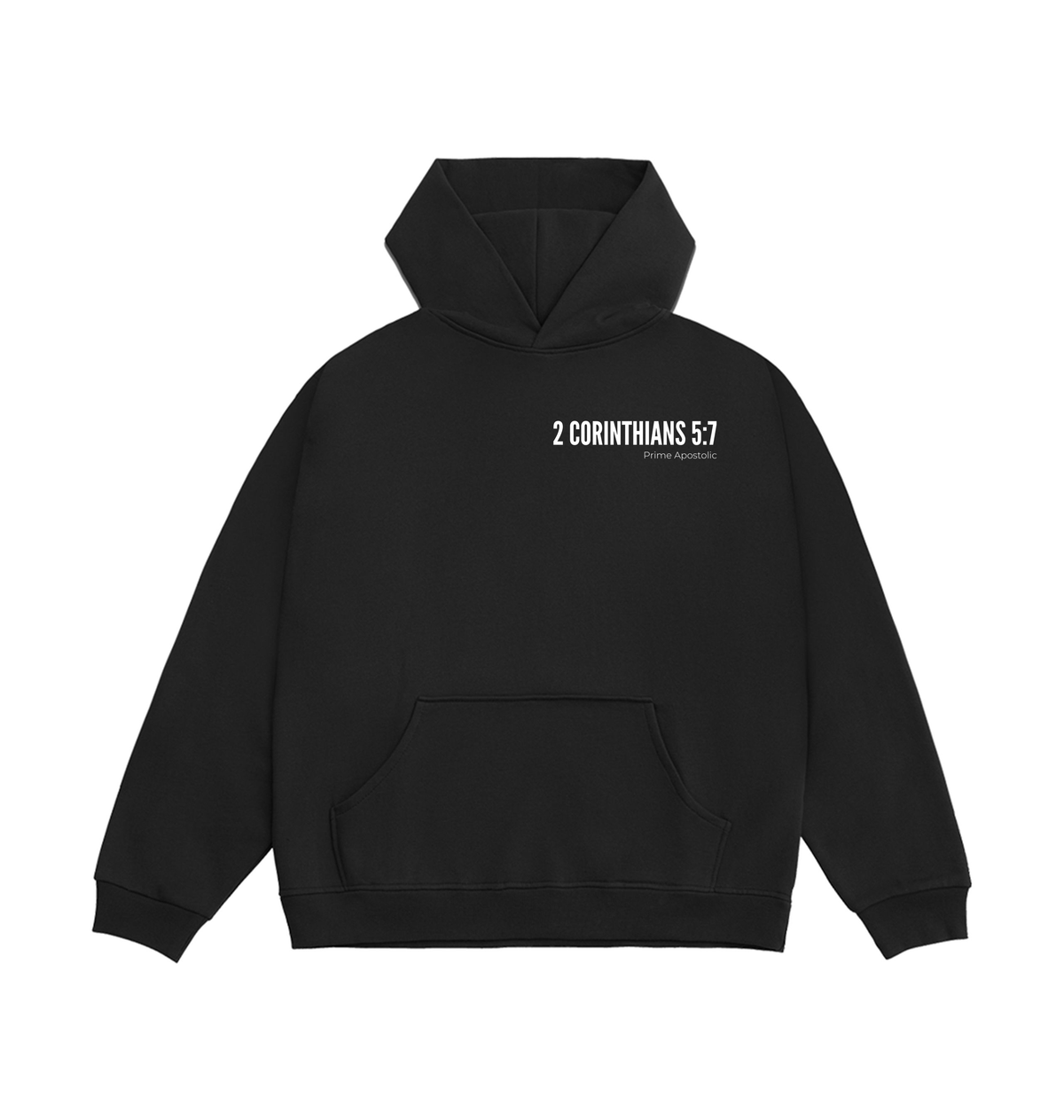Limo Black Printed Hoody Front